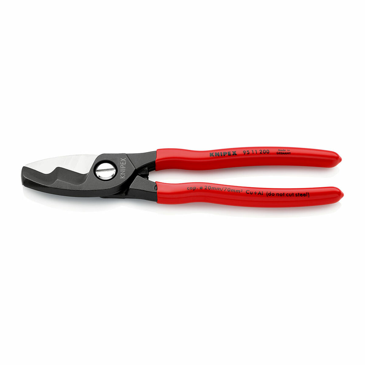 Forbici da Elettricista Knipex 9511200 Acciaio Plastica Tagliacavi 2 S7923905_0