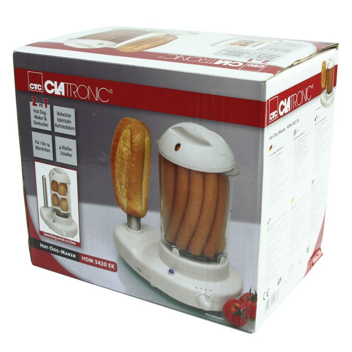Macchina per Hot Dog Clatronic HA-HOTDOG-13 8 S9101713_6