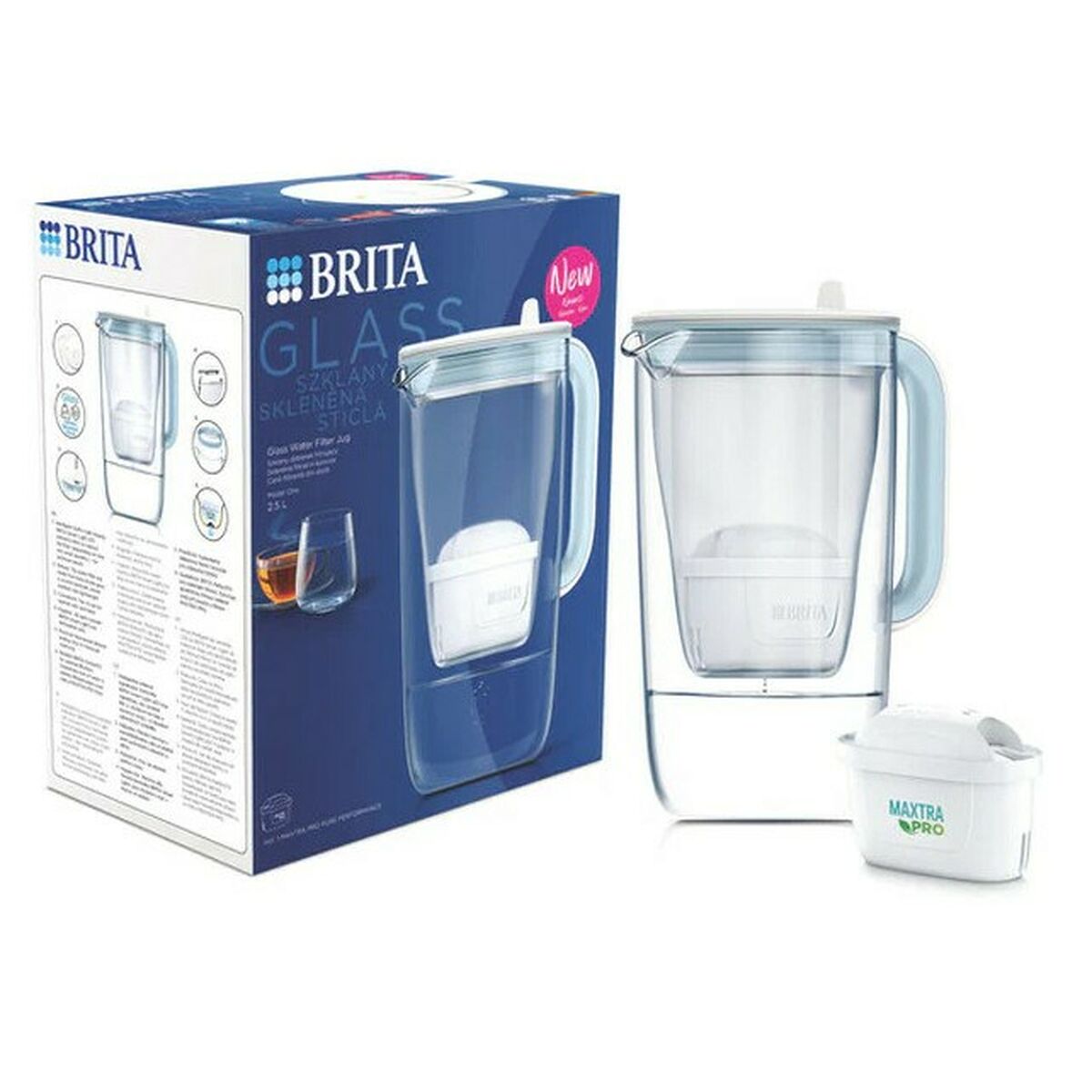 Brocca filtrante Brita 1050452 Azzurro Bianco 2,5 L 2 S9174978_0