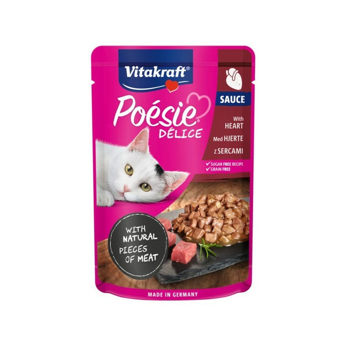 Cibo per gatti Vitakraft POESIE DELICE corazones 85 g 2 S9190425_0