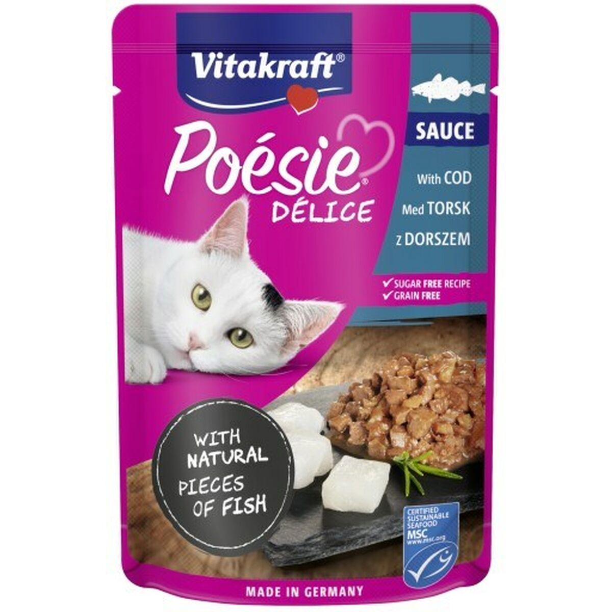 Cibo per gatti Vitakraft Poesie Delice Fish selection Pesce 4 S91107696_2