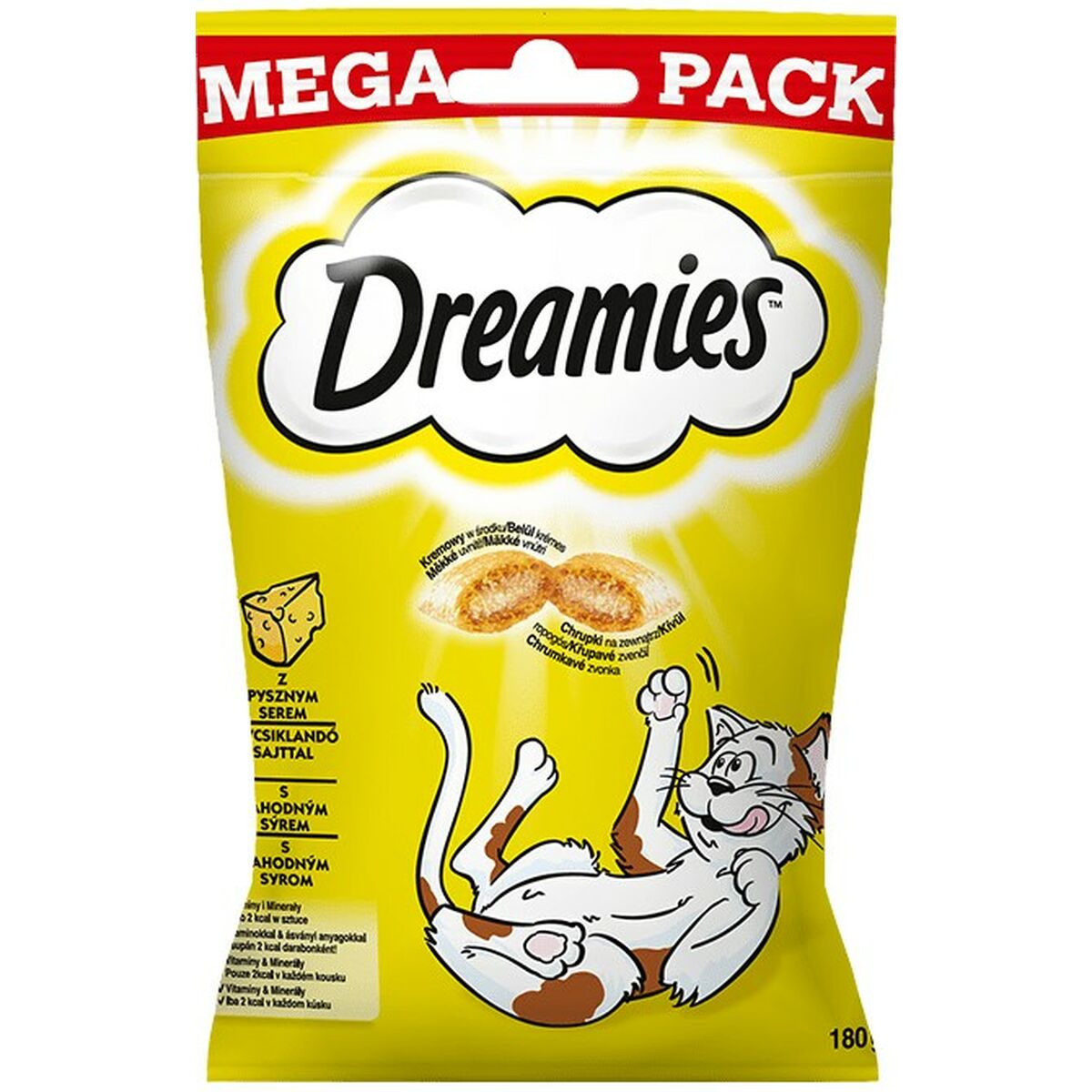 Spuntino per Cat Dreamies Formaggio 180 g 2 S9110170_0