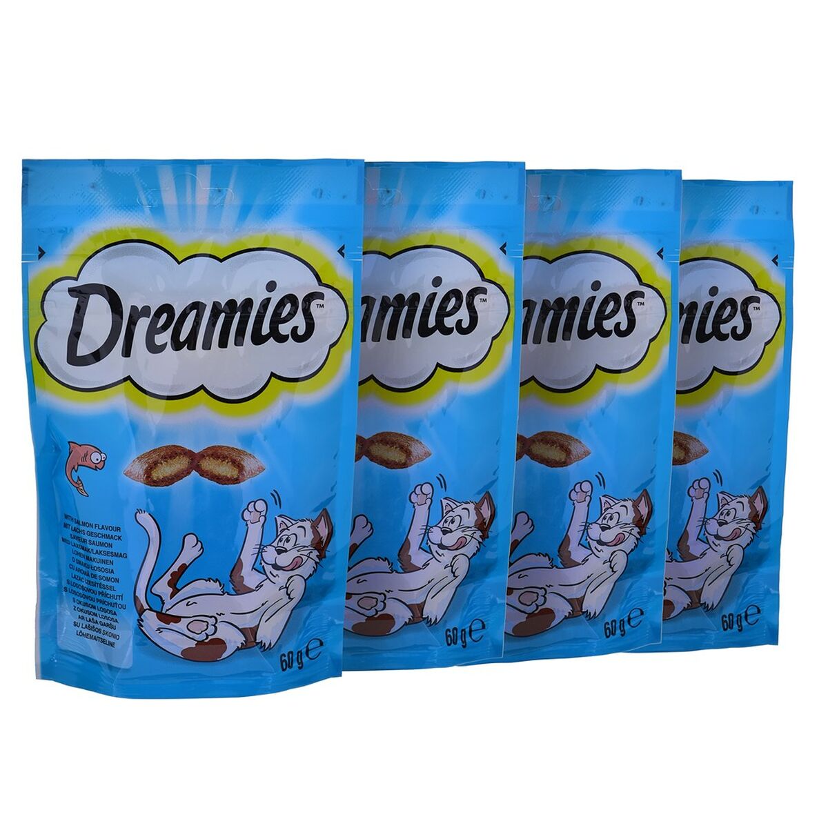 Spuntino per Cat Dreamies Variety 12 x 60 g Pollo Salmone Formaggio 5 S9124181_3