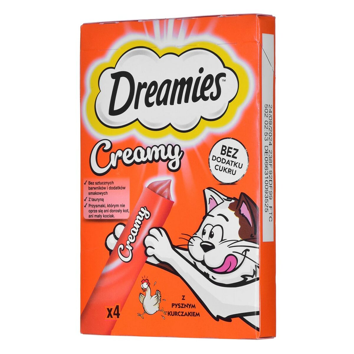 Spuntino per Cat Dreamies Creamy 4 x 10 g Pollo 4 S9108562_2