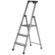 Scala Pieghevole a 3 Scalini Krause 126313 Argentato Alluminio 1 S9120940_0
