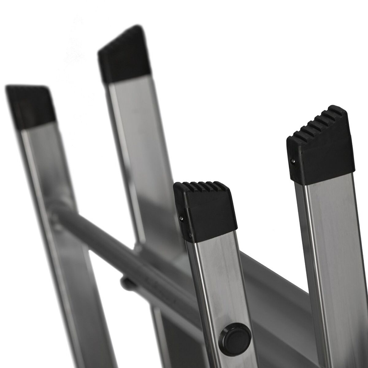 Scala Pieghevole a 3 Scalini Krause 126313 Argentato Alluminio 8 S9120940_6