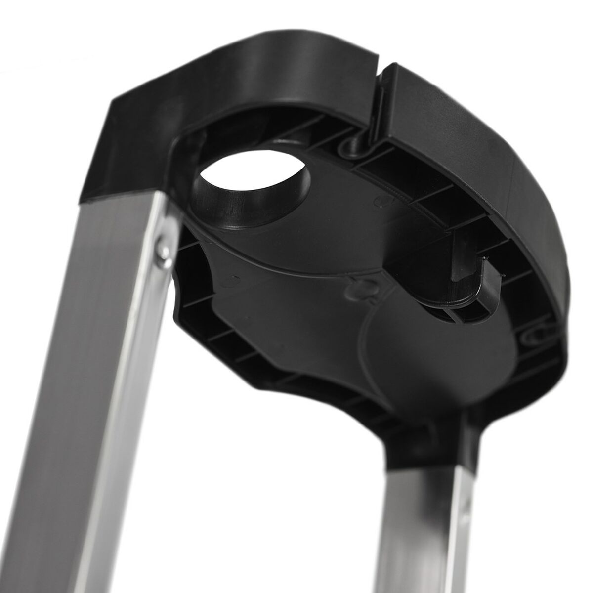 Scala Pieghevole a 3 Scalini Krause 126313 Argentato Alluminio 10 S9120940_8