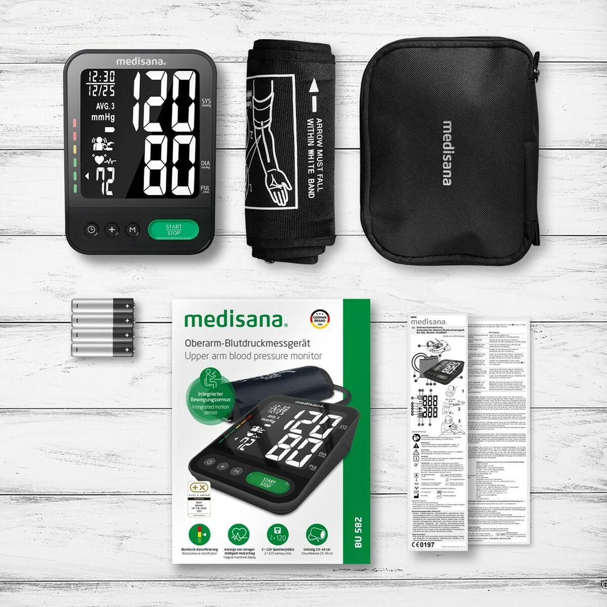 Sfigmomanometro da Braccio Medisana BU 582 5 S9128308_3