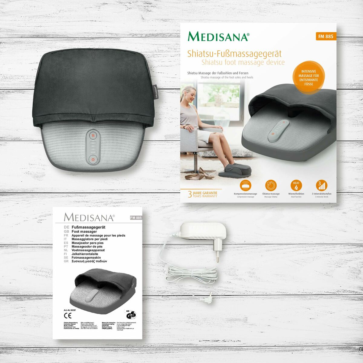 Massaggiatore per Piedi Medisana FM 885 9 S9113882_7
