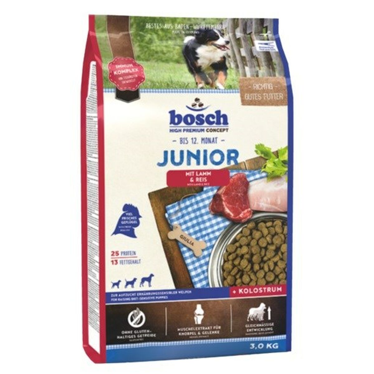 mangime BOSCH Cucciolo/Junior Agnello Riso 3 Kg 2 S9105543_0