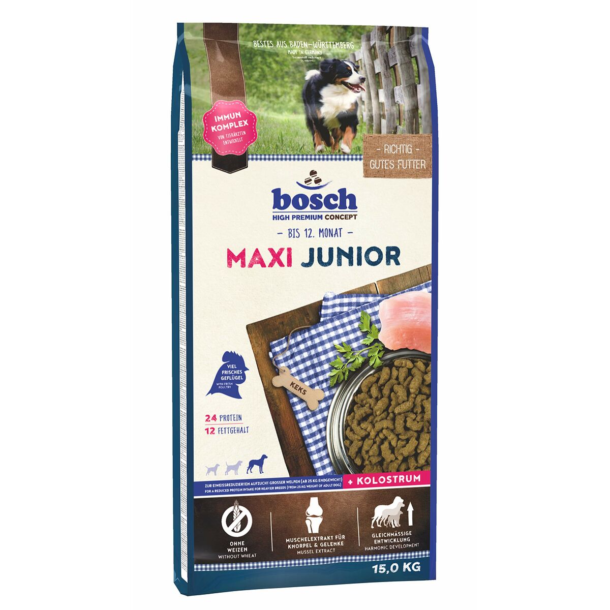 mangime BOSCH MAXI JUNIOR Cucciolo/Junior Pollo Uccelli 15 kg 2 S9105515_0