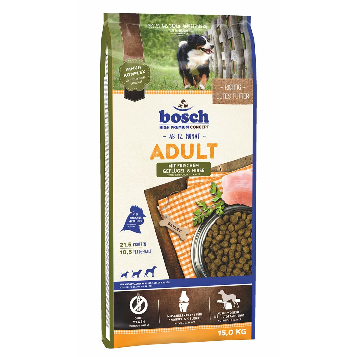 mangime BOSCH Adulto Pollo Uccelli 15 kg 2 S9105509_0
