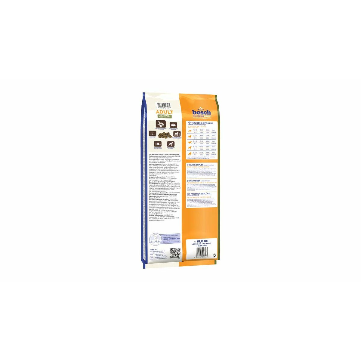 mangime BOSCH Adulto Pollo Uccelli 15 kg 3 S9105509_1