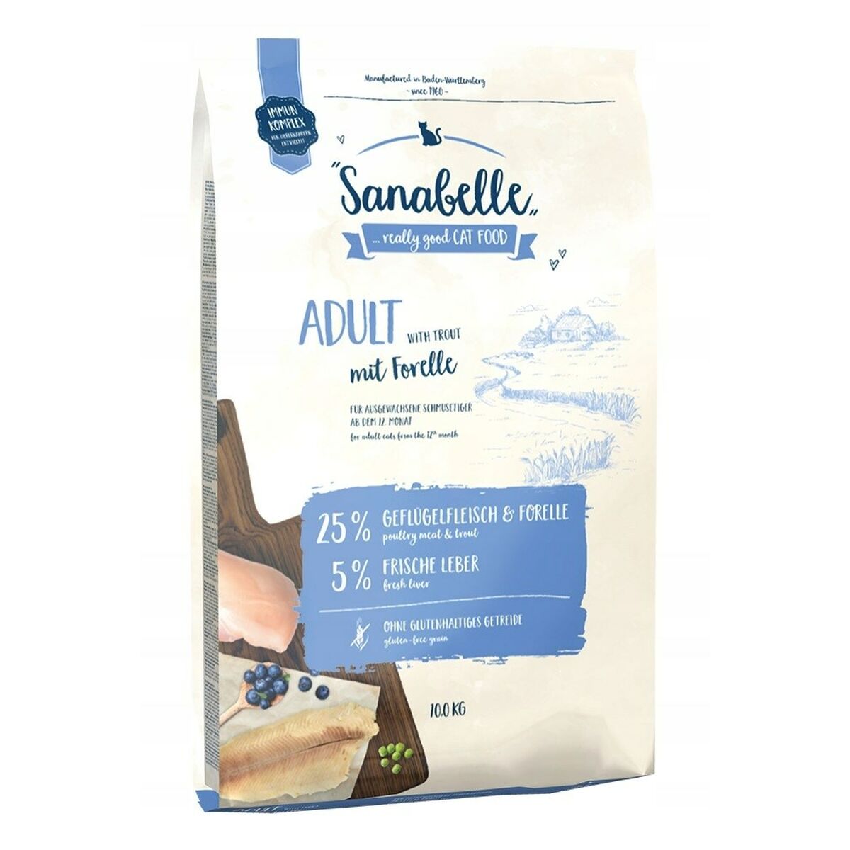 Cibo per gatti BOSCH Adult Trout Pesce 10 kg 2 S9195955_0