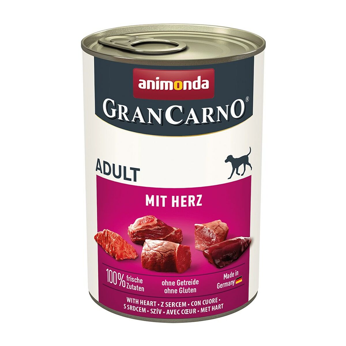 Cibo umido Animonda Grancarno Adult mit Herz Uccelli 400 g 2 S9159577_0