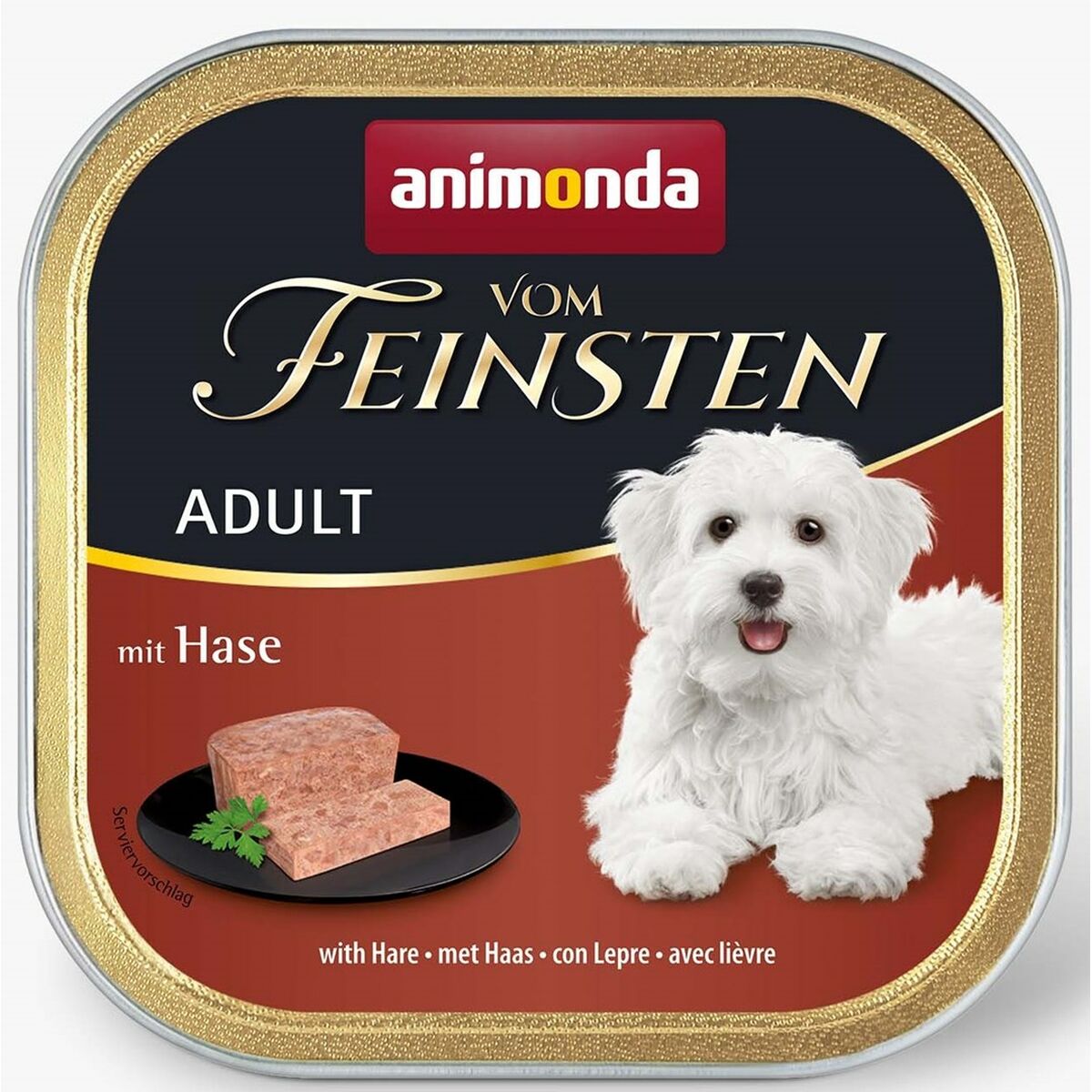 Cibo umido Animonda Vom Feinsten Classic Carne di vitello Maiale Coniglio 150 g 2 S9109644_0