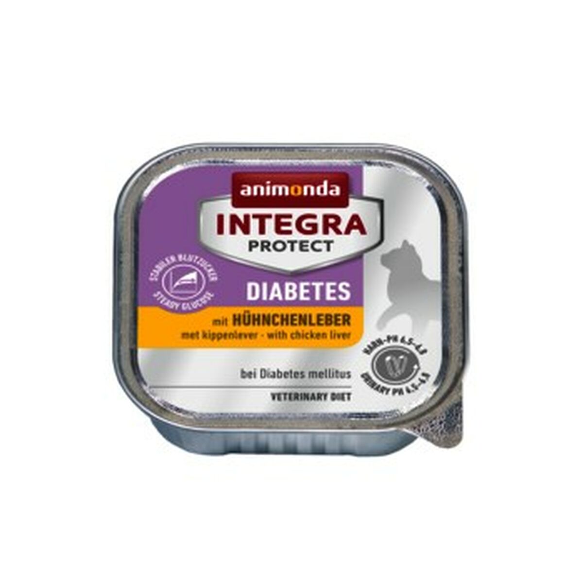Cibo per gatti Animonda INTEGRA PROTECT - Diabetes Pollo Fegato 100 g 100 L 2 S9109562_0