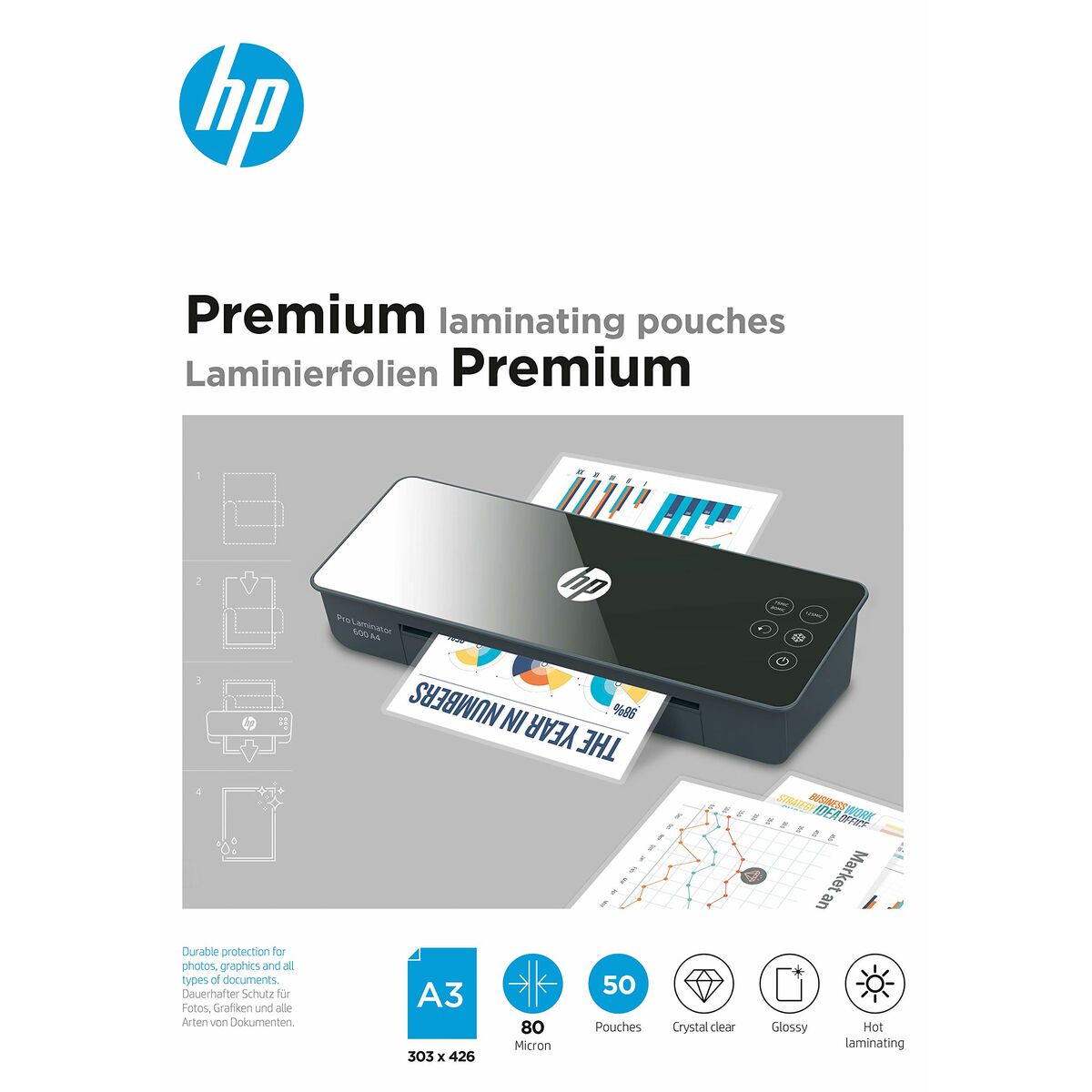 Custodie da plastificare HP HPF9126A3080050 A3 3 S9106350_1