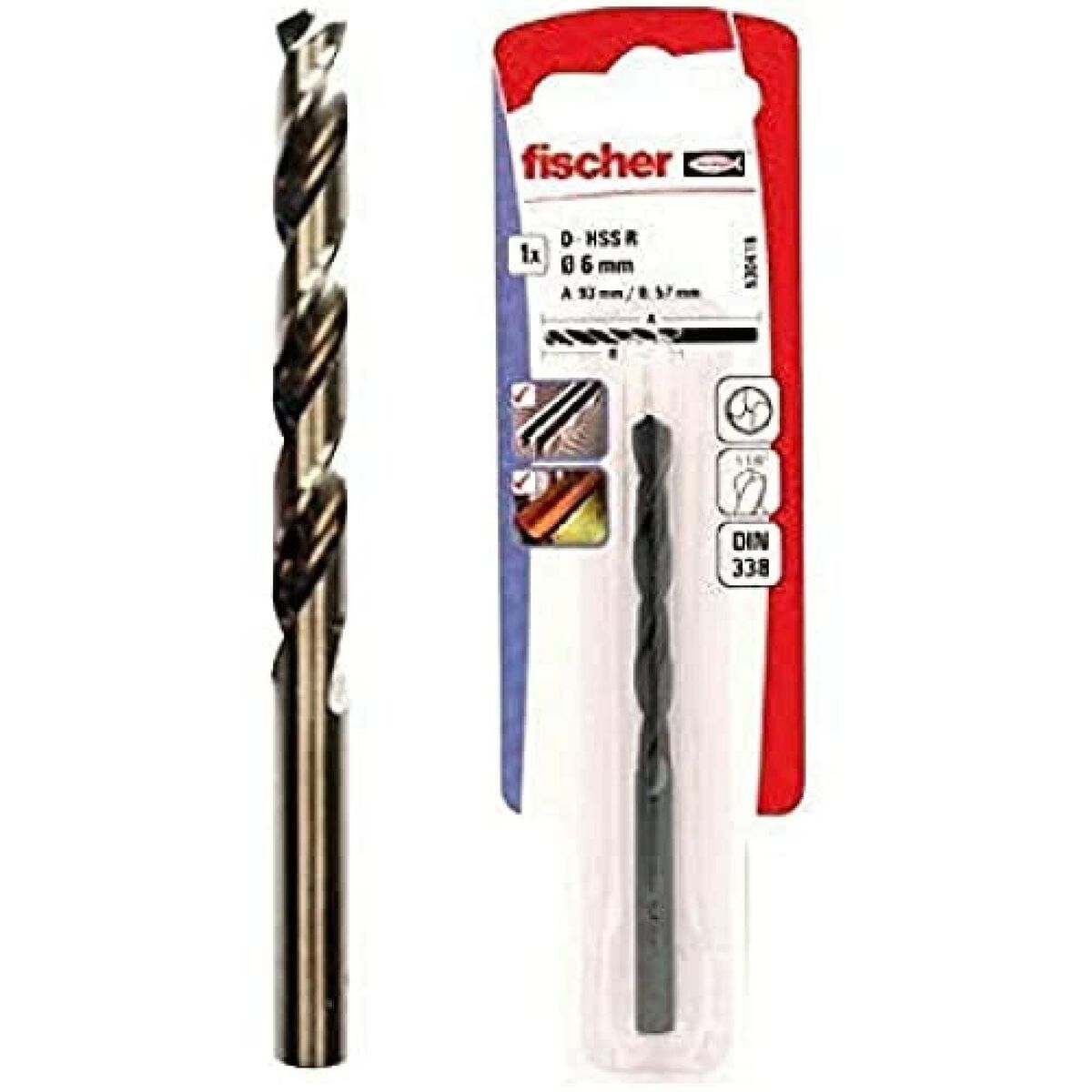 Set di trapani Fischer 530521 Metallo Acciaio inossidabile 3 S7904247_1