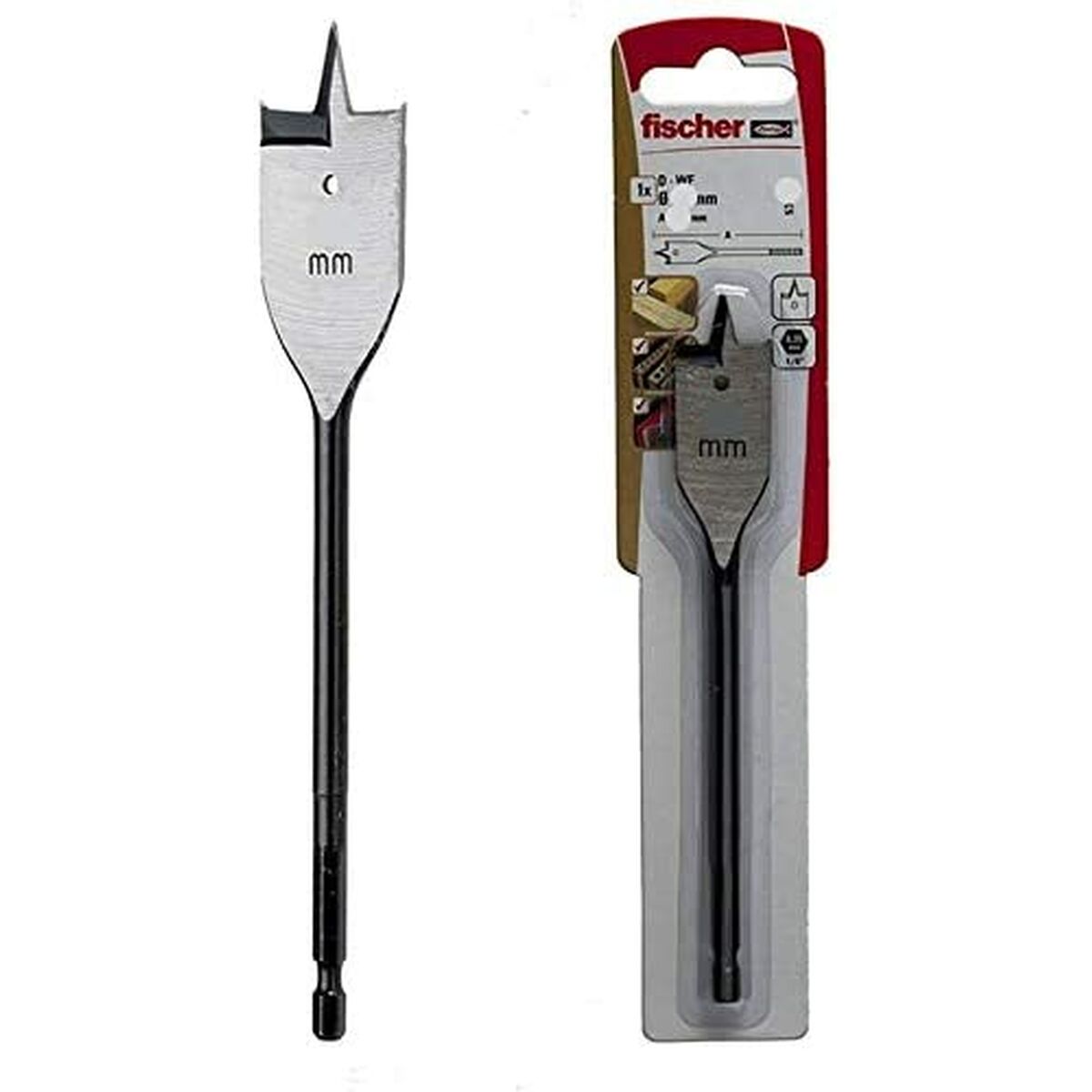 Punta da trapano Fischer Legno Plastica 1 Unità 2 S7904200_0
