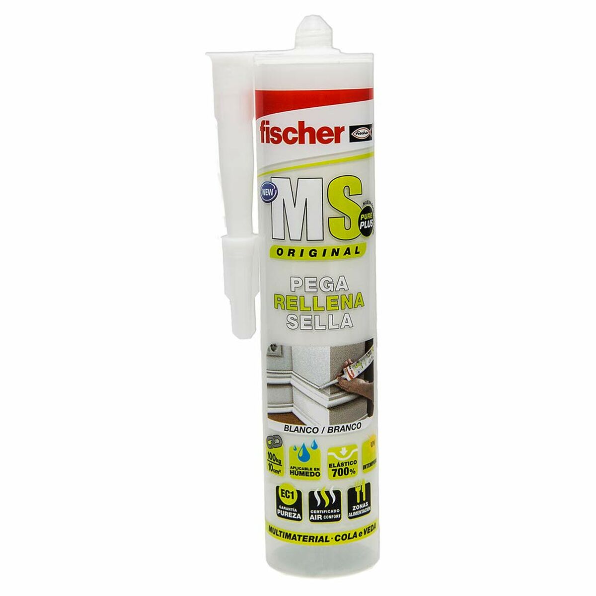 Sigillante/Adesivo Fischer Ms Bianco 290 ml 2 S7901302_0