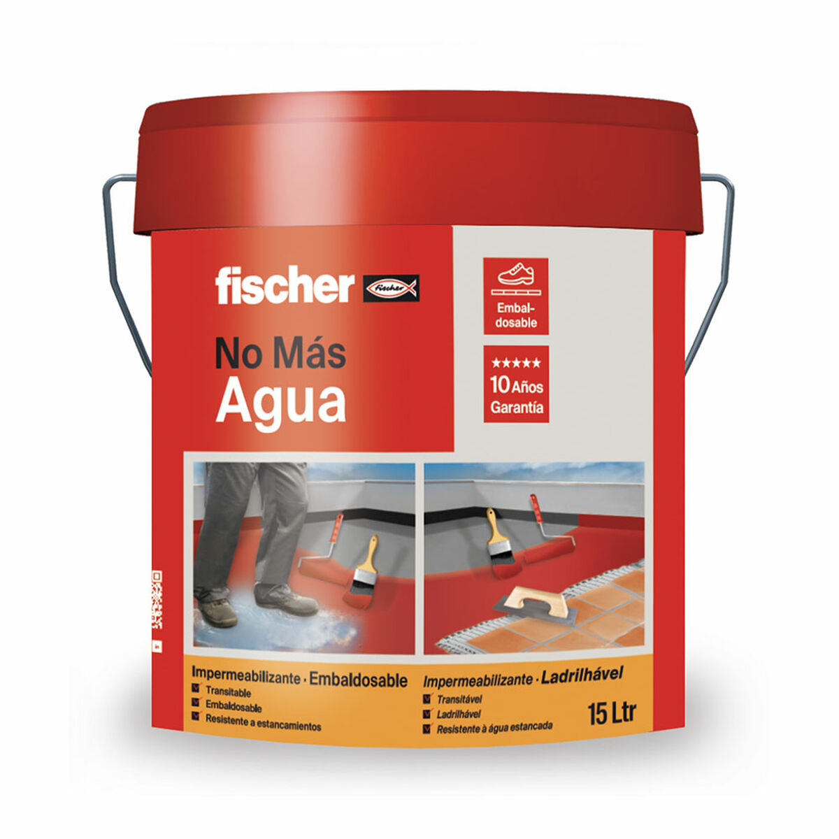 Impermeabilizzazione Fischer Ms Terracotta 15 L 2 S7918307_0