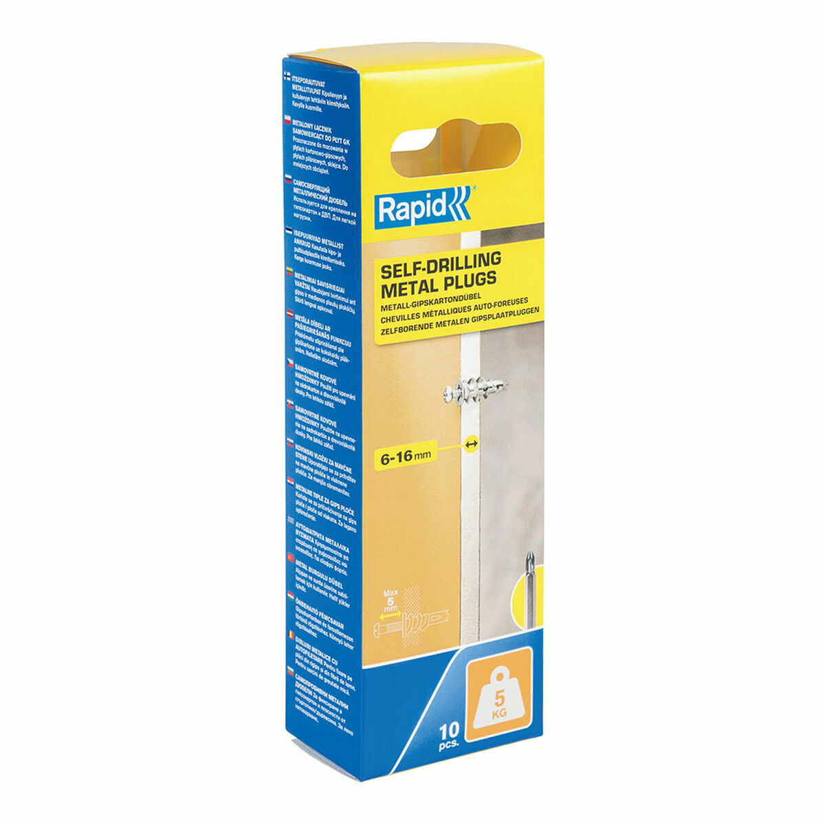 Dadi e viti Rapid 5001558 M13 x 31 mm 10 Unità 4 S7923686_2
