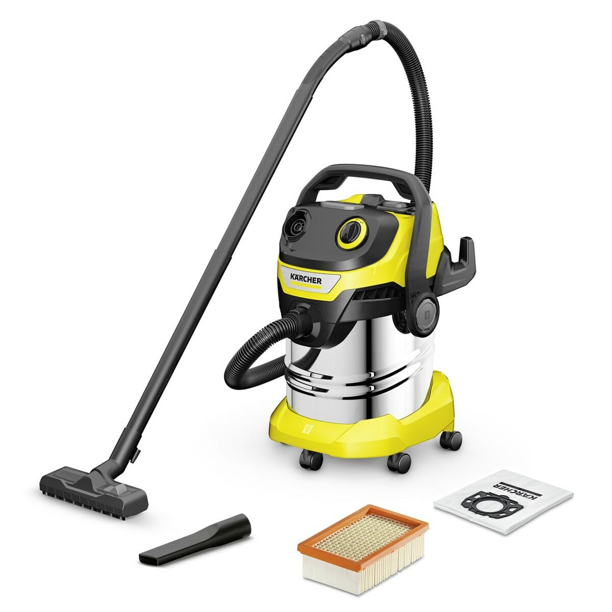 Aspirapolvere senza Cavo Kärcher WD 5 S V-25/5/22 Giallo Nero 1100 W 2 S9191505_0