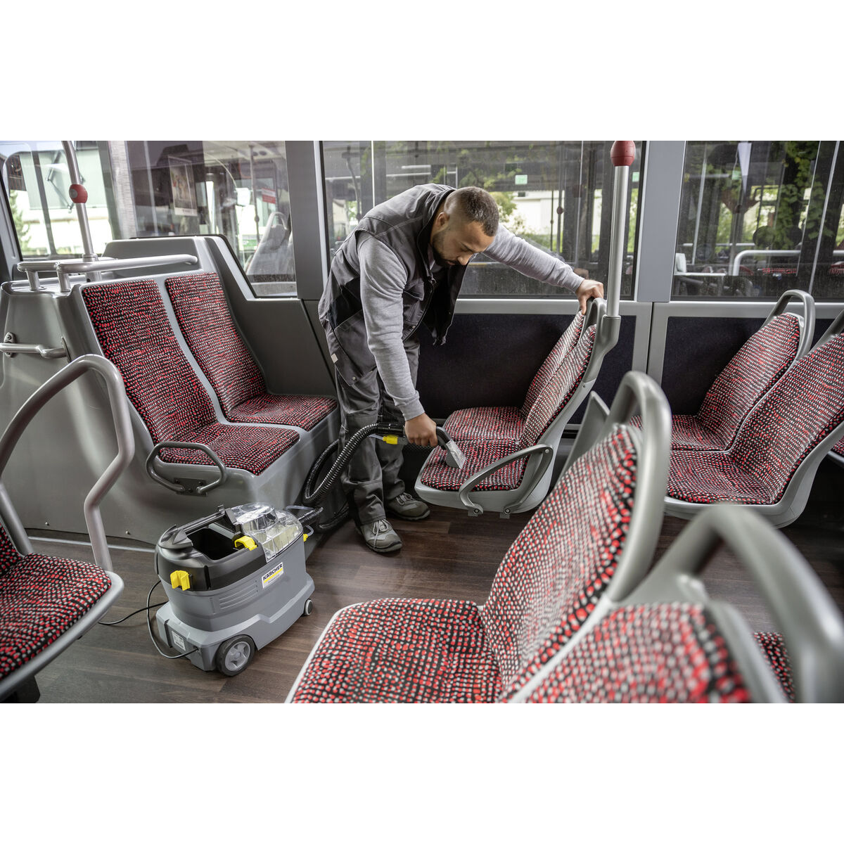 Aspirapolvere Kärcher Puzzi 8/1 Giallo Nero Grigio 1200 W 14 S9102722_12
