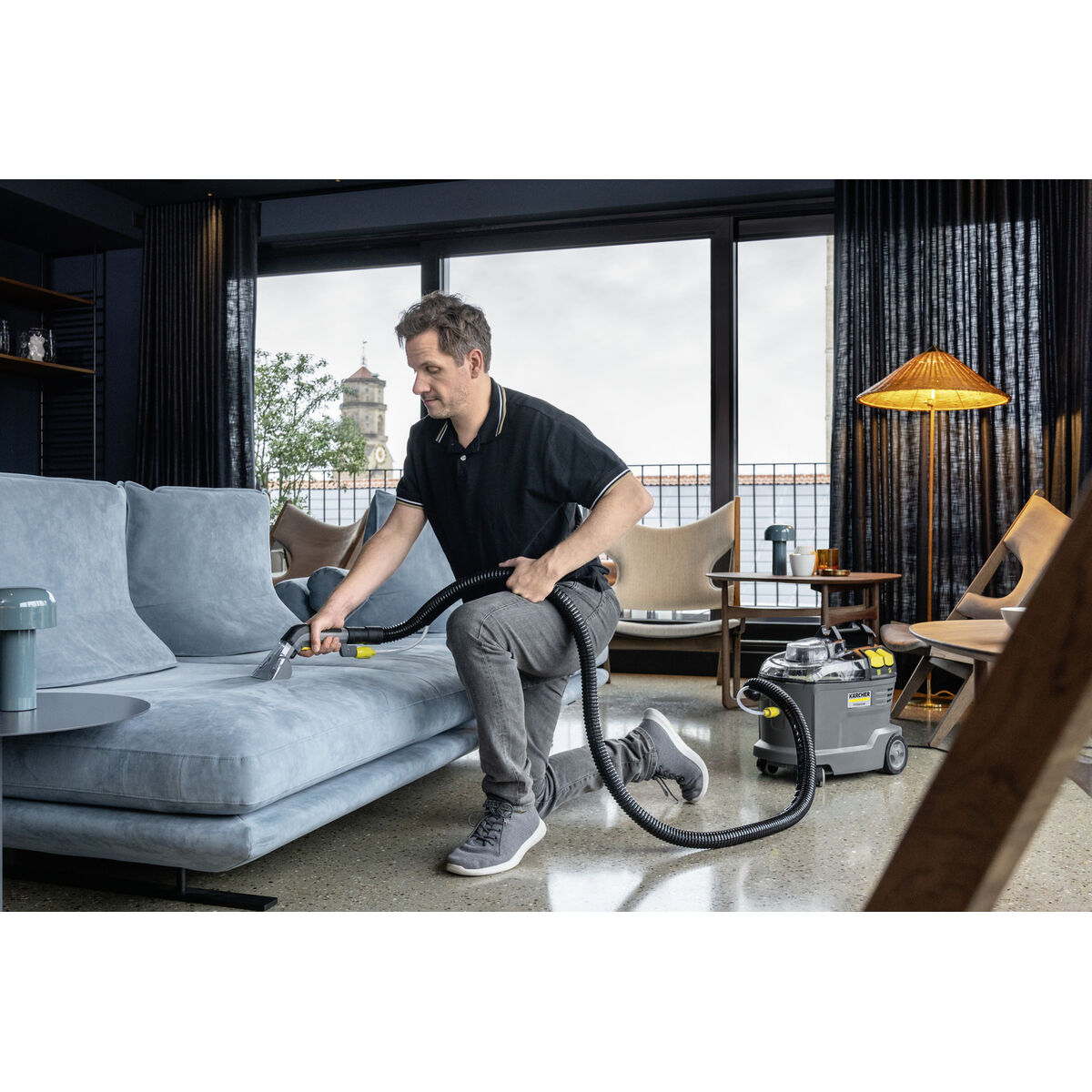 Aspirapolvere Kärcher Puzzi 8/1 Giallo Nero Grigio 1200 W 10 S9102722_8
