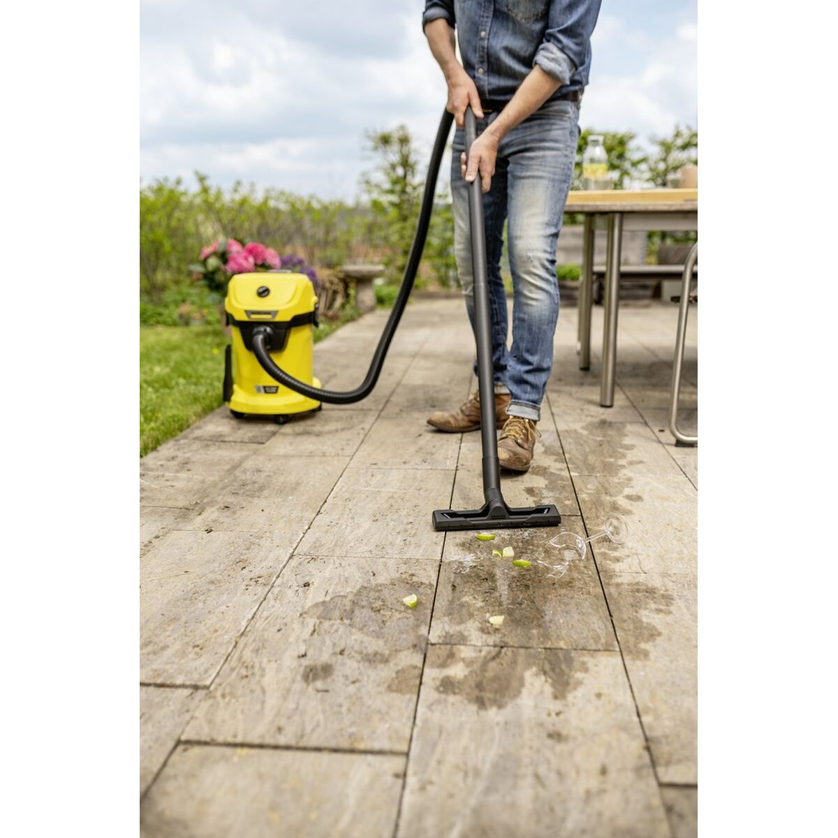 Aspirapolvere senza Cavo Kärcher 1.628-551.0 Giallo Nero 225 W 12 S91104248_10
