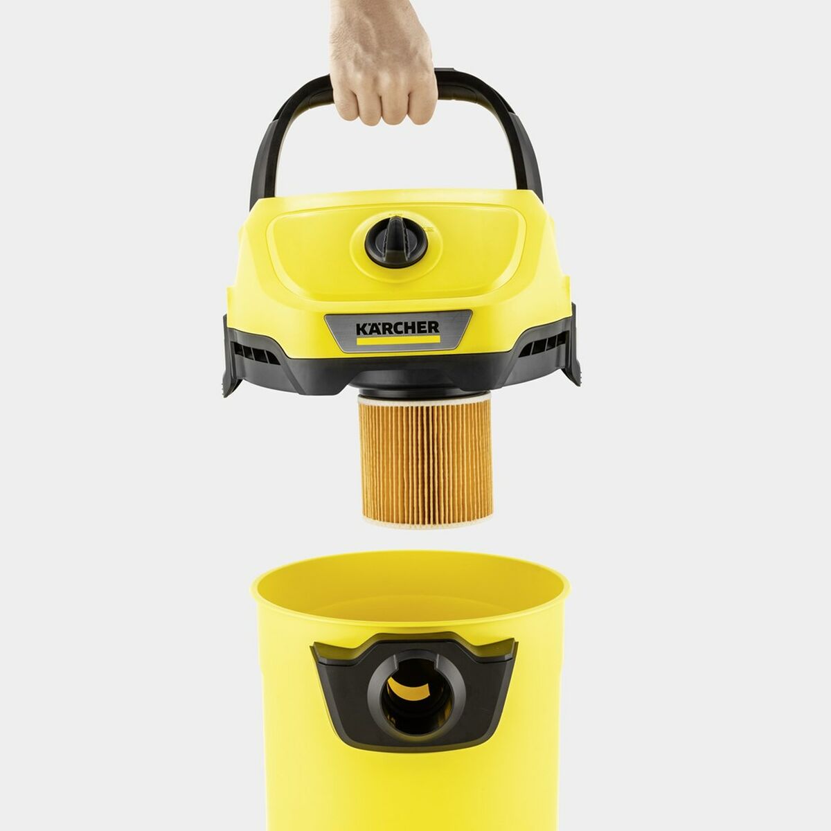 Aspirapolvere senza Cavo Kärcher 1.628-551.0 Giallo Nero 225 W 5 S91104248_3