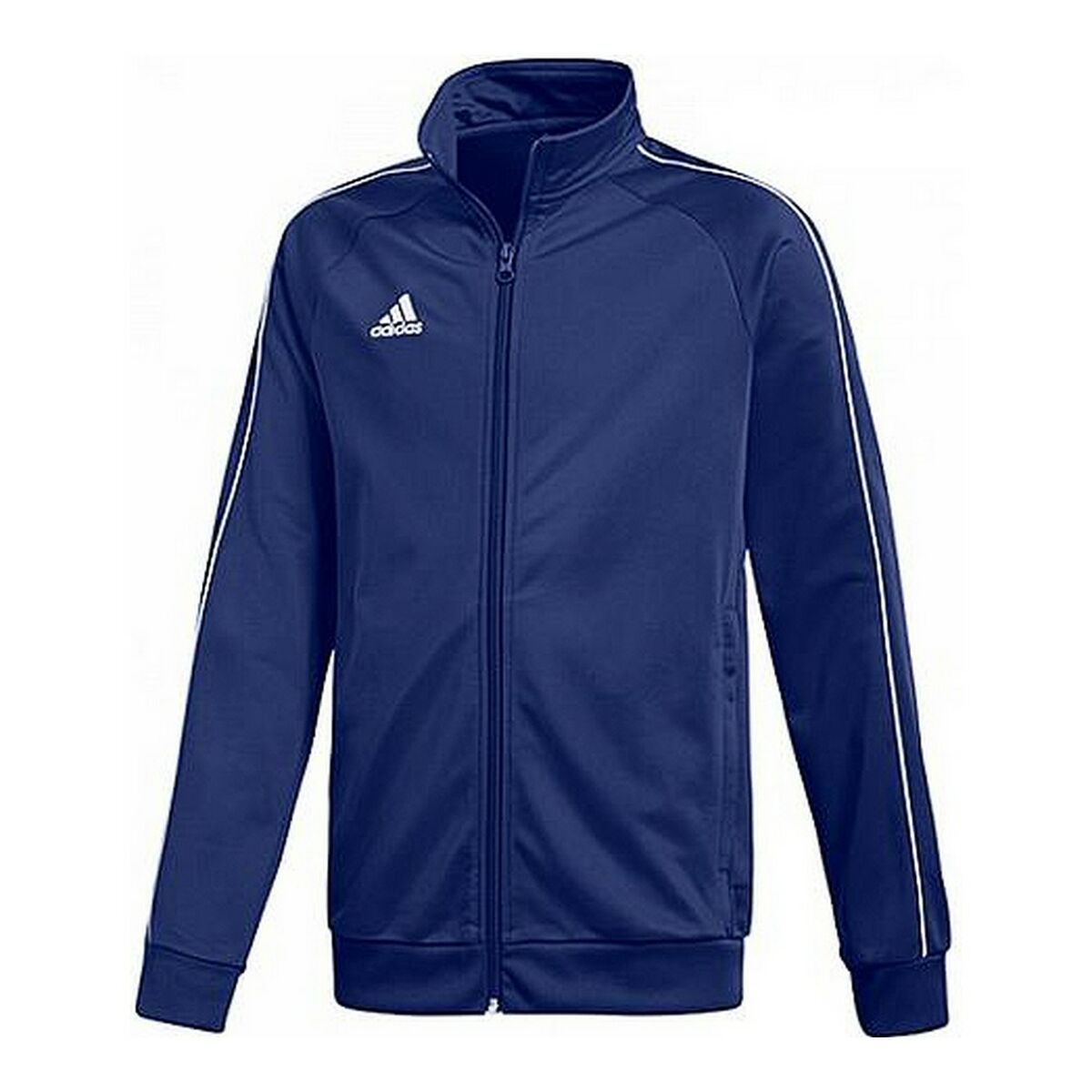 Giacca Sportiva da Bambini Adidas CORE18 PES JKTY CV3577 Marino Poliestere (10 Anni) 2 S2017545_0
