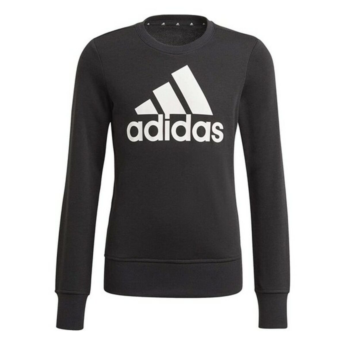 Felpa senza Cappuccio da Bambina G BL SWT Adidas GP0040 Nero 2 S2013338_0
