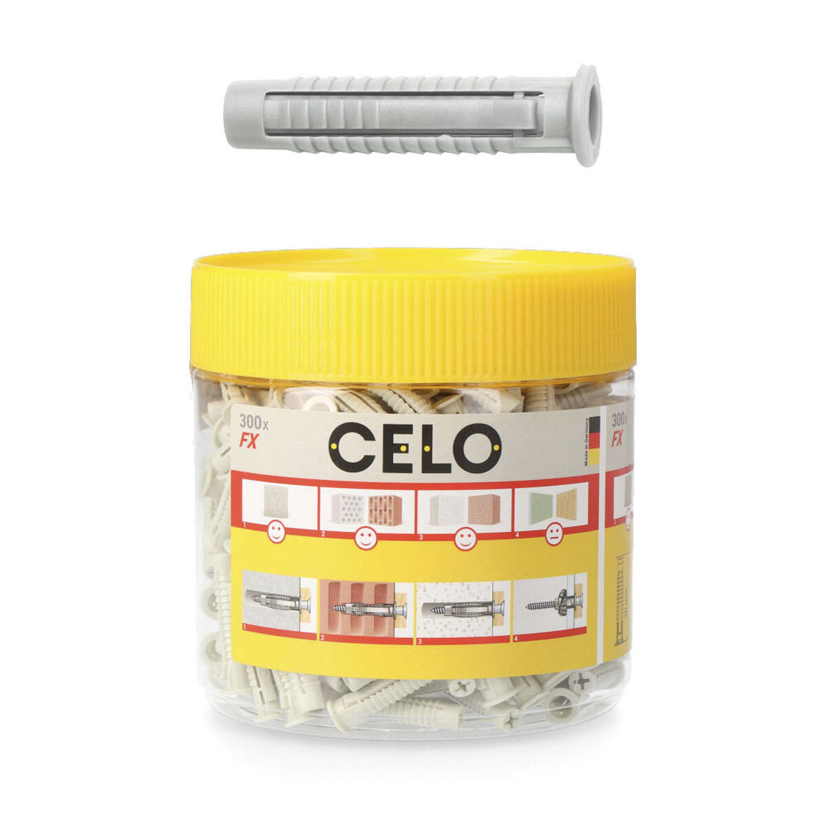 Tacchetti CELO Nexus FX 8 x 40 mm (125 Unità) 2 S7908377_0