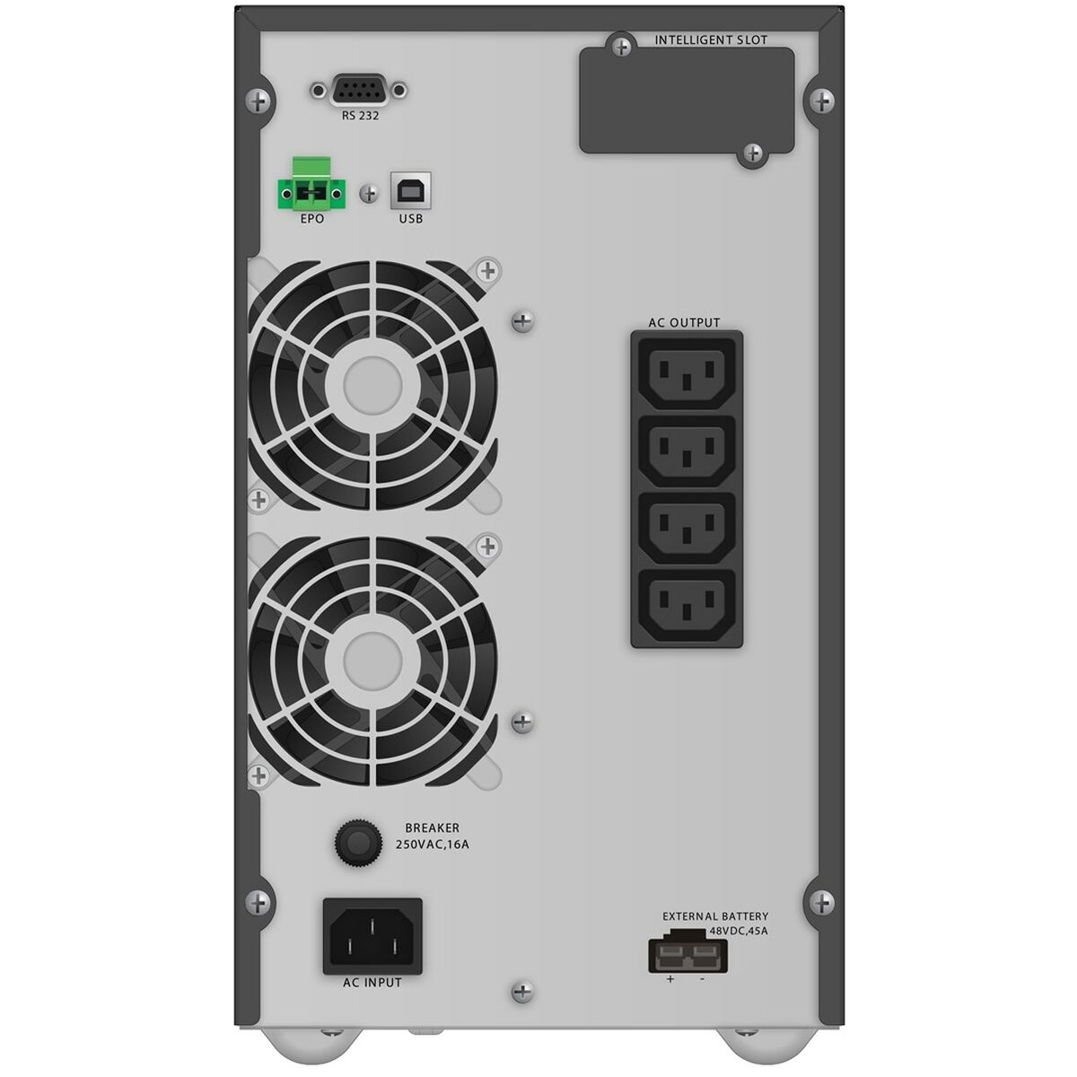 Gruppo di Continuità Interattivo UPS Power Walker VFI 2000 TGB 1800 W 2000 VA 3 S9159298_1