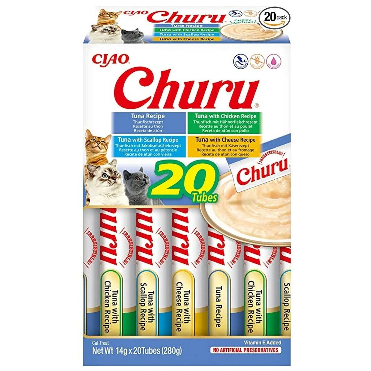 Spuntino per Cat Inaba Churu Variety box Tuna Pesce 2 S9192806_0