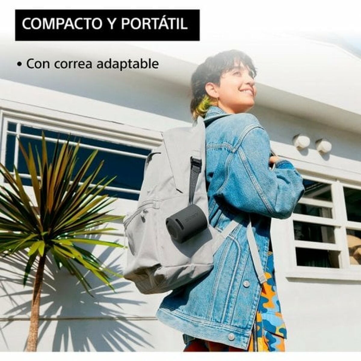 Altoparlante Bluetooth Portatile Sony SRSXB100L.CE7 Azzurro 9 S77184897_7