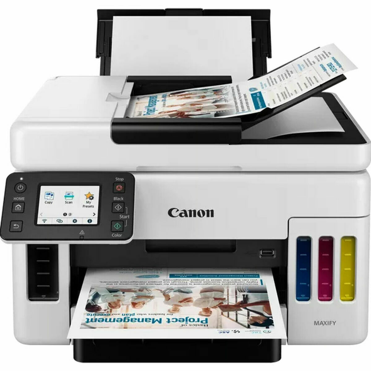 Stampante Multifunzione Canon GX6050 MegaTank Bianco 4 S9902545_2