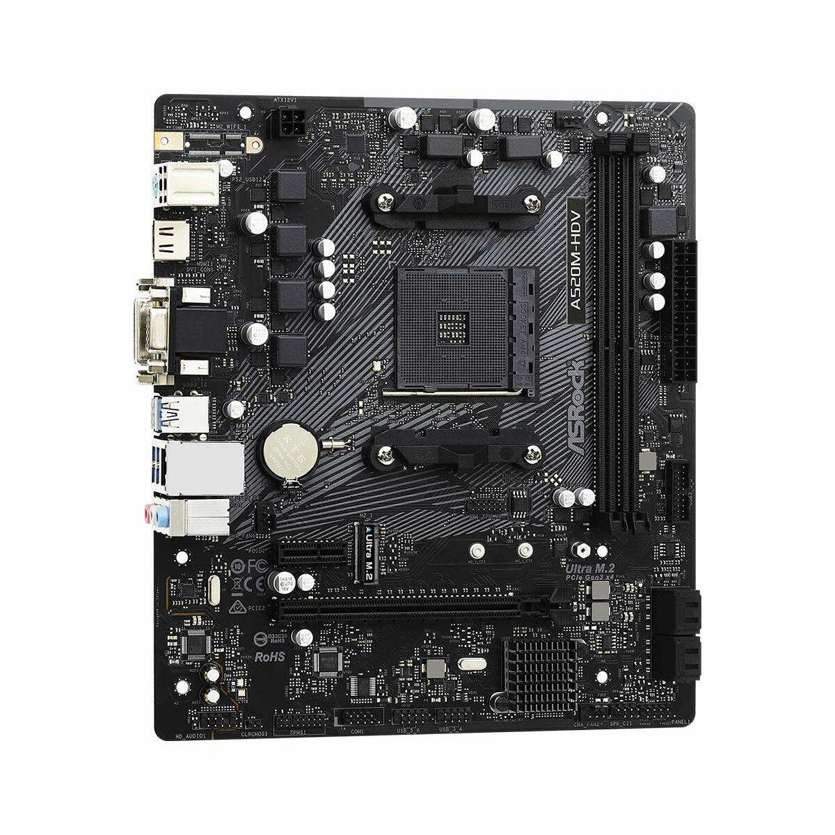 Scheda Madre ASRock A520M-HDV AMD AM4 6 S9124553_4