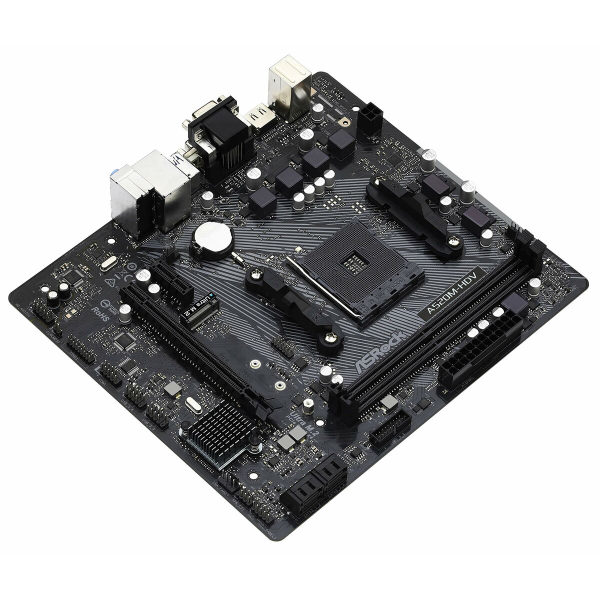 Scheda Madre ASRock A520M-HDV AMD AM4 8 S9124553_6