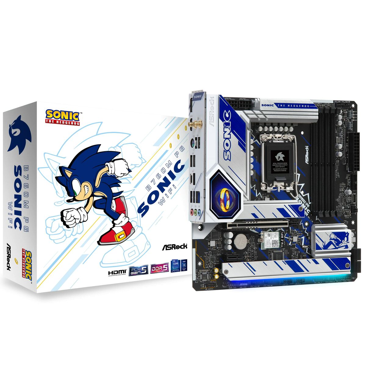 Scheda Madre ASRock B760M PG SONIC WIFI Intel B760 LGA 1700 8 S9124530_6