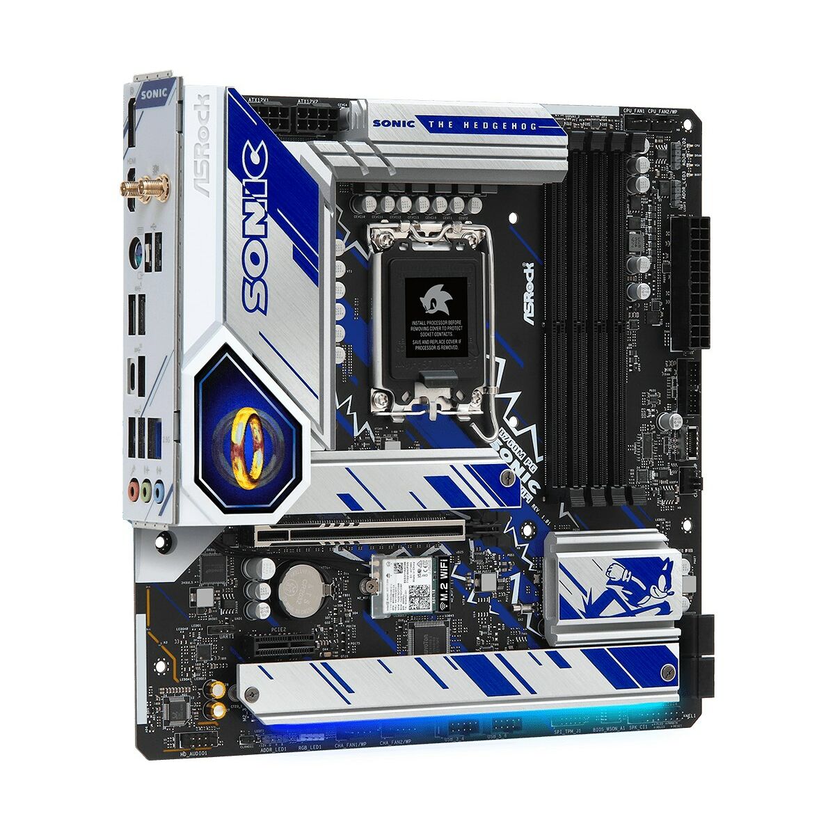 Scheda Madre ASRock B760M PG SONIC WIFI Intel B760 LGA 1700 4 S9124530_2