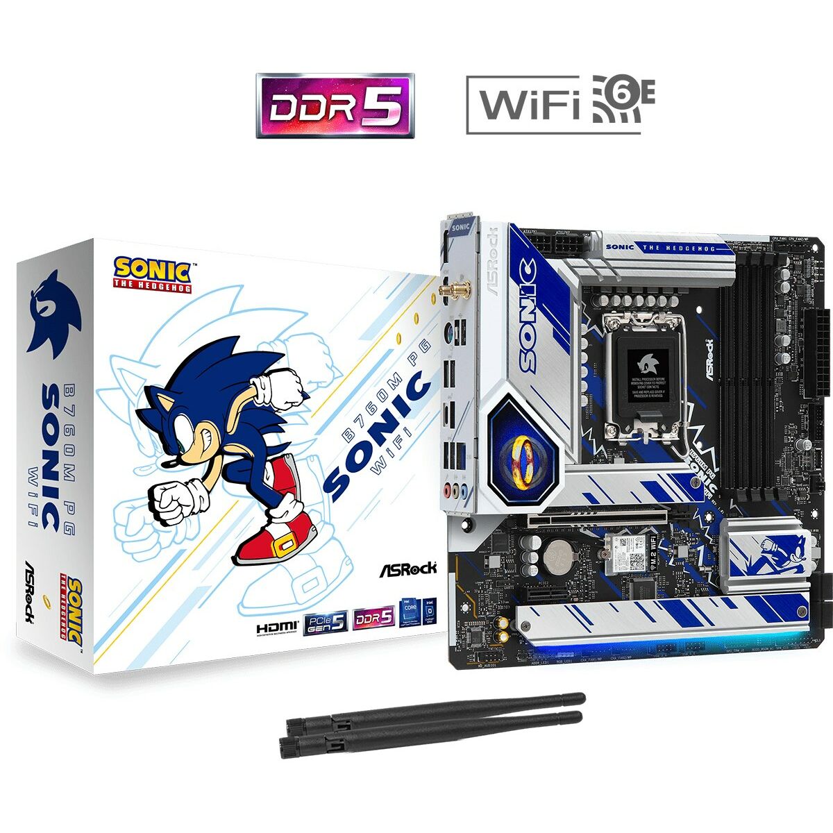 Scheda Madre ASRock B760M PG SONIC WIFI Intel B760 LGA 1700 6 S9124530_4