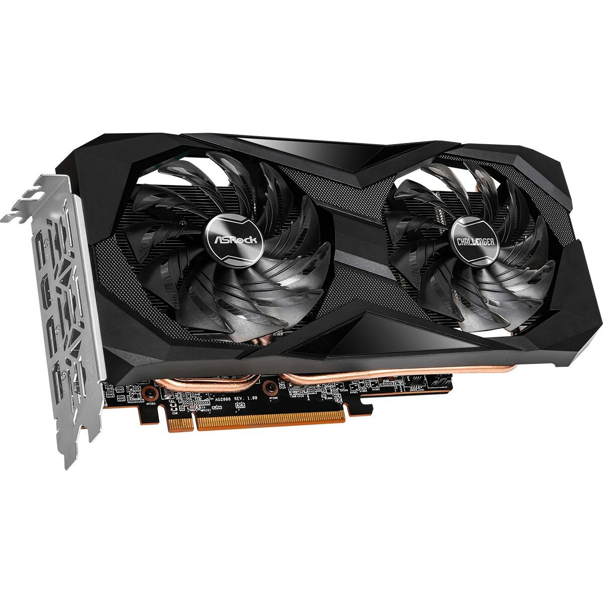 Scheda Grafica ASRock 90-GA41ZZ-00UANF AMD AMD Radeon RX 7600 GDDR6 4 S9128709_2