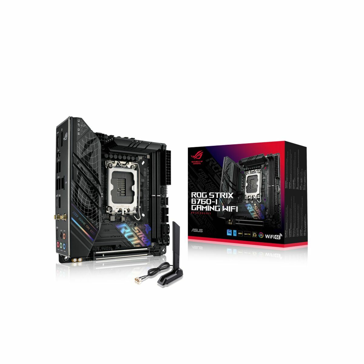 Scheda Madre Asus ROG STRIX B760-I GAMING WIFI LGA 1700 Intel B760 2 S9124627_0