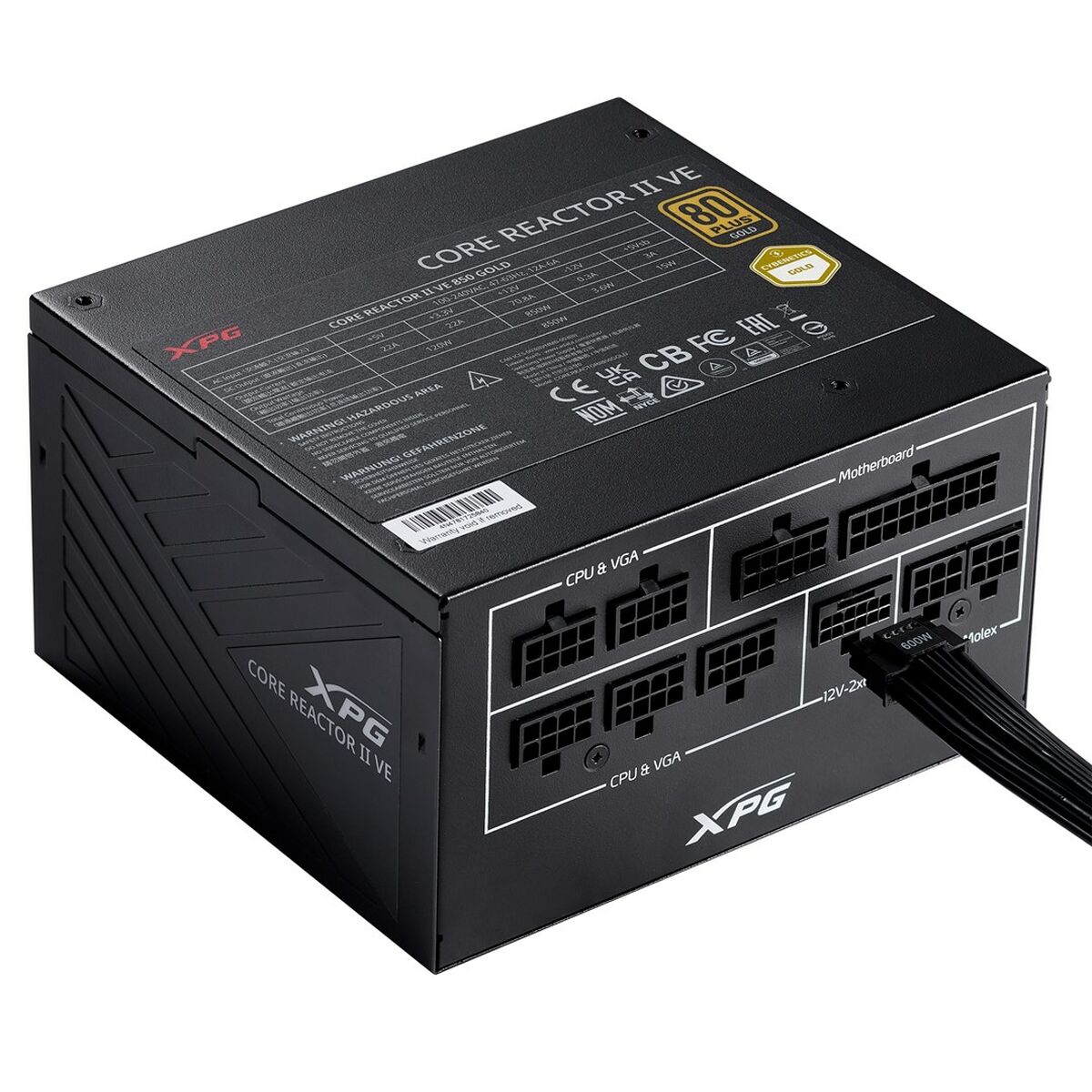 Fonte di Alimentazione XPG 75261435 ATX 850 W 80 Plus Gold 2 S91112119_0