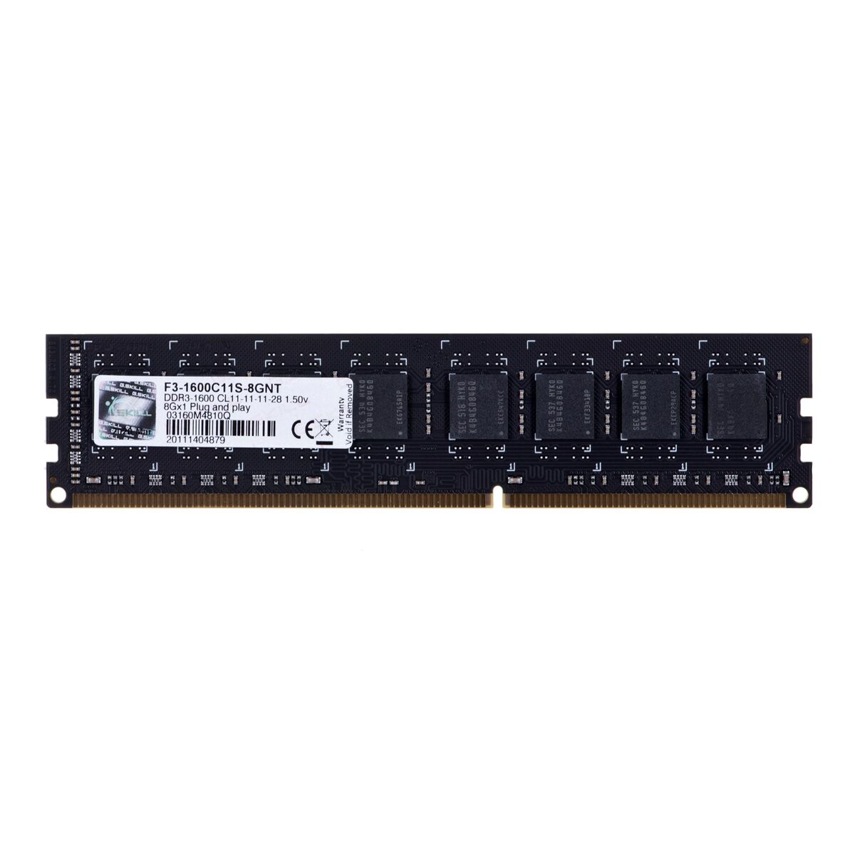 Memoria RAM GSKILL DDR3-1600 CL5 8 GB 2 S9122115_0