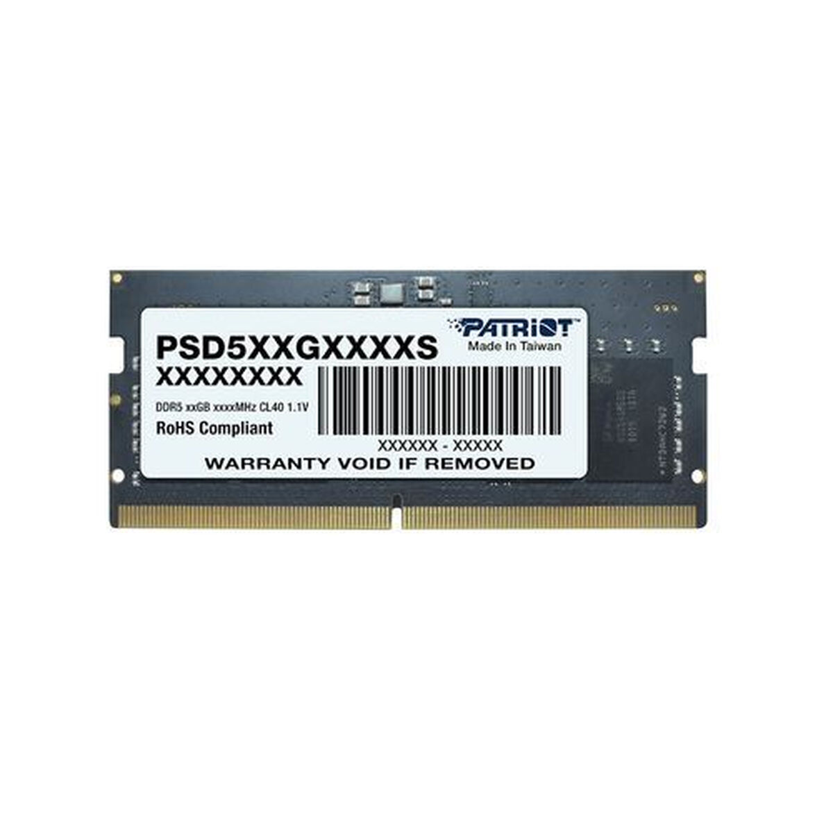 Memoria RAM Patriot Memory PSD516G560081S DDR5 DDR5 SDRAM 16 GB CL46 2 S9122671_0