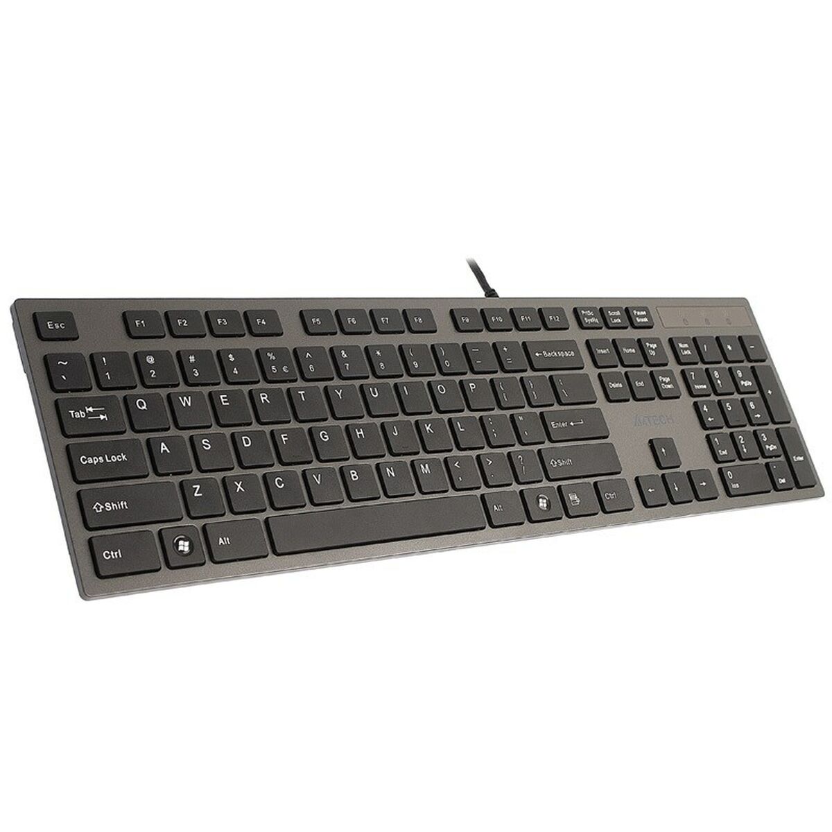 Tastiera A4 Tech KV-300H QWERTY Nero Grigio Monocromatica Nero/Grigio 4 S9122897_2